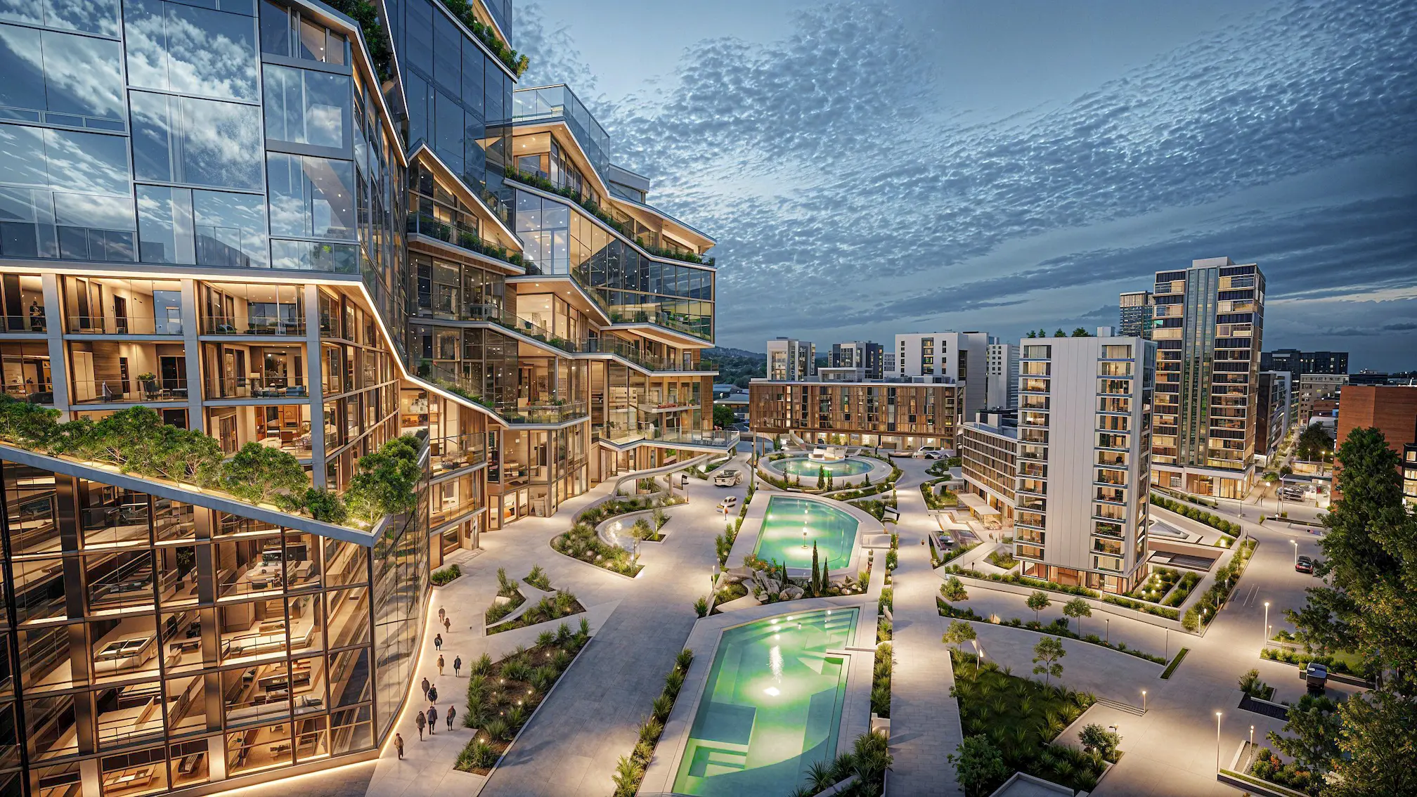 The Breathing Sphere — Entry forecourt